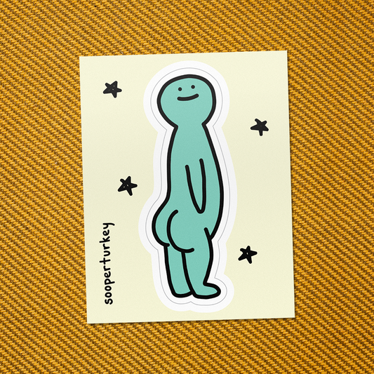 Asslad Sticker