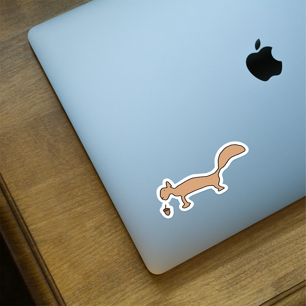 Craig The Squirrel Sticker