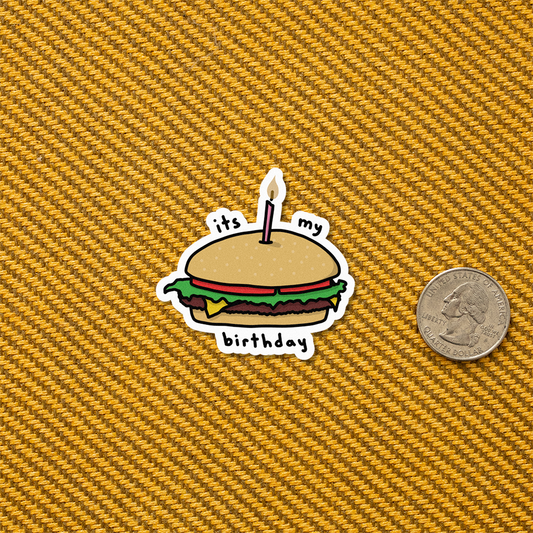 It's My Birthday Sticker